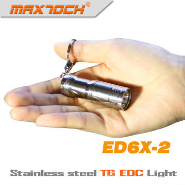 Maxtoch ED6X-2 antorcha alta potencia llavero LED linterna